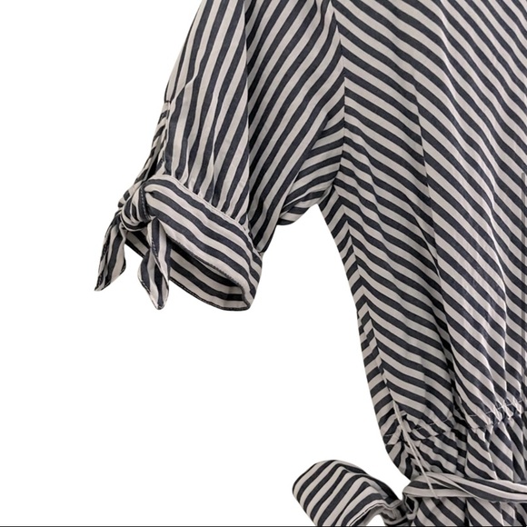 Alyx Women’s Striped Button Front Dress - Picture 4 of 6